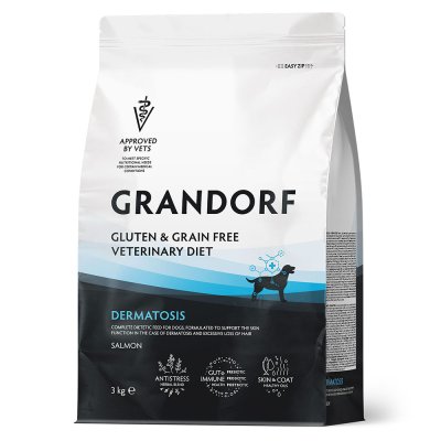 Корм для собак GRANDORF VET ERINARY DIET Dog Dermatosis сух. 3кг
