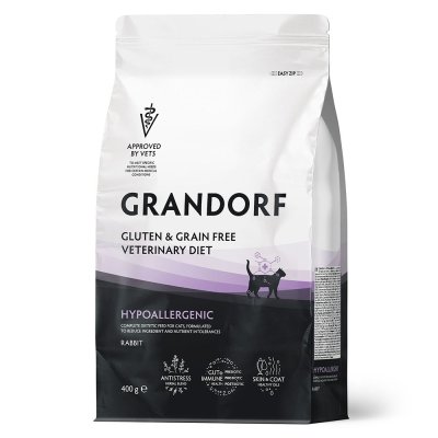 Корм для кошек GRANDORF VET ERINARY DIET Cat Hypoallergenic сух. 400г