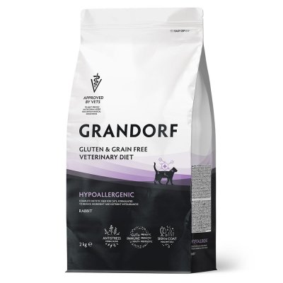 Корм для кошек GRANDORF VET ERINARY DIET Cat Hypoallergenic сух. 2кг
