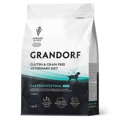 Корм для собак GRANDORF VET ERINARY DIET Dog Gastrointestinal Low Fat сух. 3кг