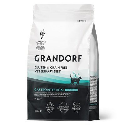 Корм для кошек GRANDORF VET ERINARY DIET Cat Gastrointestinal Moderate Calorie сух. 400г