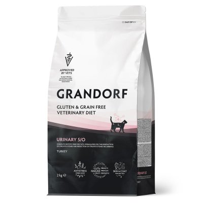Корм для кошек GRANDORF VET ERINARY DIET Cat Urinary S/O сух. 2кг