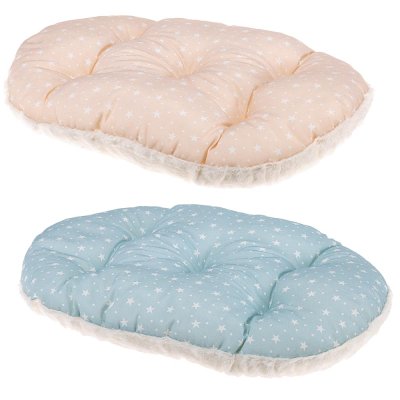 Ferplast Подушка с мехом для кошек и собак Relax F Puppy, 43х30х3 см, цвет в ассортименте