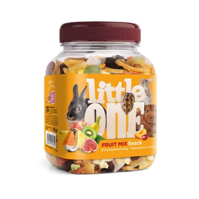 Лакомство для грызунов Little one Фруктовая смесь банка 180г