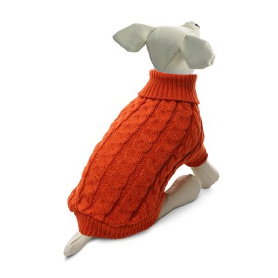 Свитер для собак TRIOL Янтарь ХS, кирпичный, дл. по спине 20см