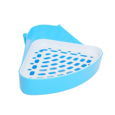 Petmax Туалет для кроликов угловой, 24,5х18,5х10 см