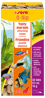 Sera Лакомство для декоративных рыб Сера O-NIP, уп. 24шт.