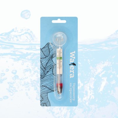 WATERA Термометр для аквариума на присоске толстый