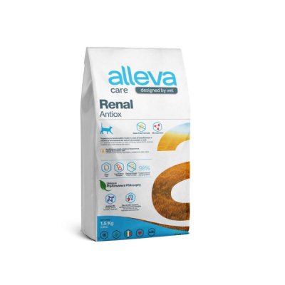 Корм для кошек Alleva Care Renal Antiox сух. 1,5кг