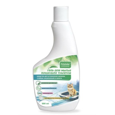 Гель для мытья кошачьих туалетов ПЧЕЛОДАР , 500мл
