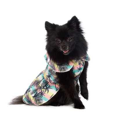 RURRI Платье для собак с листьями XS зеленый (унисекс)