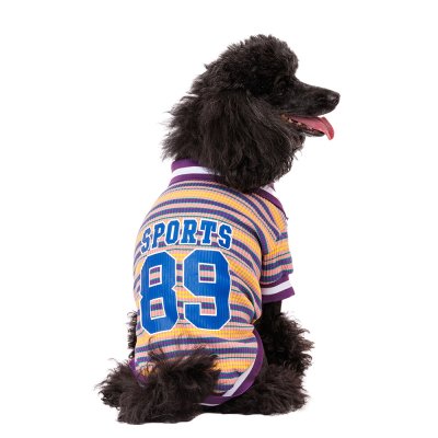 Petmax Футболка для собак Sports 89, M, фиолетовая (унисекс)