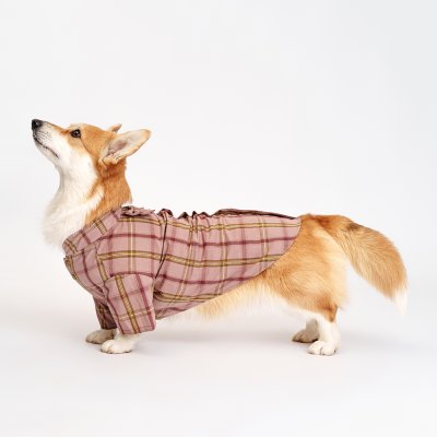 RURRI Рубашка с бантом для собак, 4XL, красная