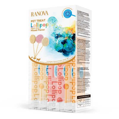 Лакомство для собак RANOVA сублимированное на палочке микс вкусов 8г х 6шт