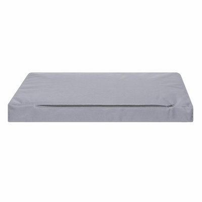 Лежаки Yami Yami лежаки Лежанка прямоугольная с чехлом на молнии, серая (№3)