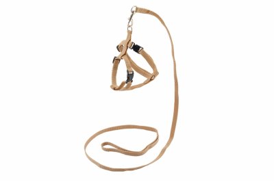 Ошейники, шлейки Yami Yami амуниция Шлейка +поводок, капроновые (Фиолетовый)