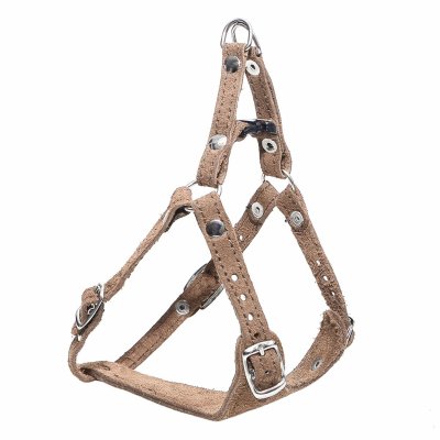 Ошейники, шлейки Yami Yami амуниция Шлейка быстросъемная мини "Ева" бежевая (№2)