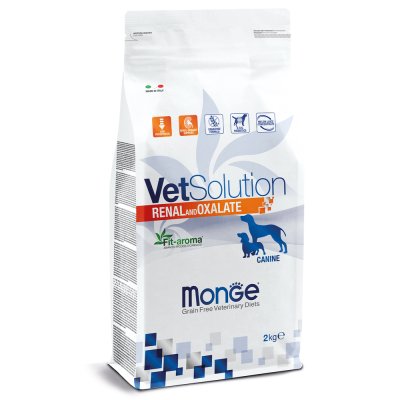 Корм для собак Monge VetSolution Renal при заболеваниях почек сух. 2кг