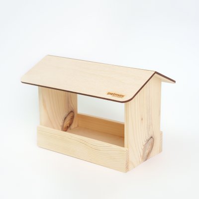 Petmax Кормушка для уличных птиц Зима, 24х16х16 см