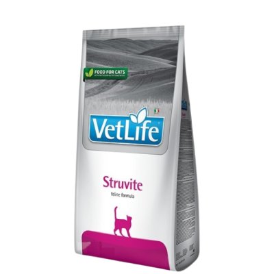 Farmina Vet Life Struvite Сухой диетический корм для кошек при мочекаменной болезни, с курицей, 2 кг