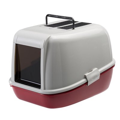 Биотуалет для кошек FERPLAST Magix с угольным фильтром 2-е дно 45,5x55,5x39см