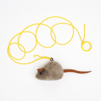 Petmax Игрушка для кошек Дразнилка Мышка, 7х4х4 см