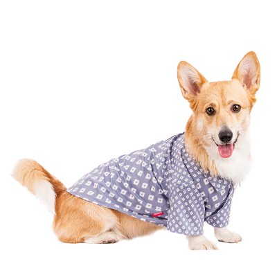 Petmax Рубашка для собак, 2XL, голубая (унисекс)