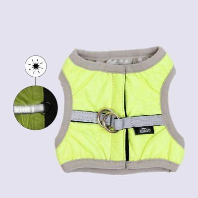 Rungo Шлейка-жилетка для собак Comfort, M, обхват груди 32-35 см, салатовый