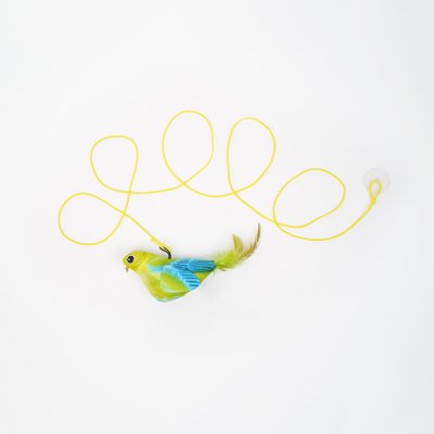 Petmax Игрушка для кошек Дразнилка Птичка, 13х3х7 см