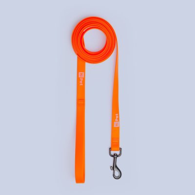 HiPet Поводок биотан S-M：20mm*3м оранжевый