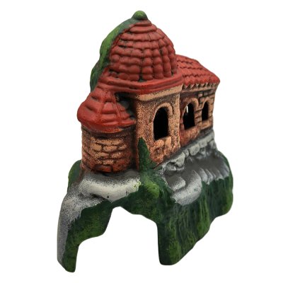 ГРОТАКВА Декор для аквариума Замок Арабский, 20х12х18 см