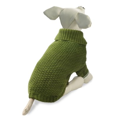 Свитер для собак TRIOL Бруклин ХХL, зеленый, дл. по спине 45см