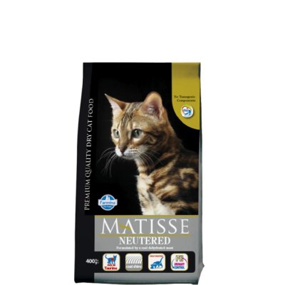 Farmina Matisse Cухой корм для стерилизованных кошек и кастрированных котов, с курицей, 400 гр.