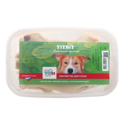 Лакомство для собак TITBIT Нога баранья, банка 3,3л