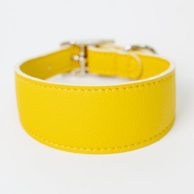 Аркон Ошейник-селедка для собак Candy, S, обхват шеи 28-33,5 см, желтый