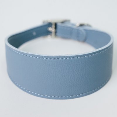 Аркон Ошейник-селедка для собак Candy, М, обхват шеи 32,5-38 см, голубой