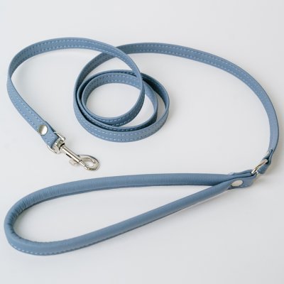 Аркон Поводок с круглой ручкой для собак до 6 кг Candy, голубой