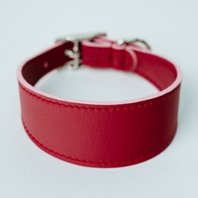 Аркон Ошейник-селедка для собак Candy, XS, обхват шеи 25,5-29 см, бордовый