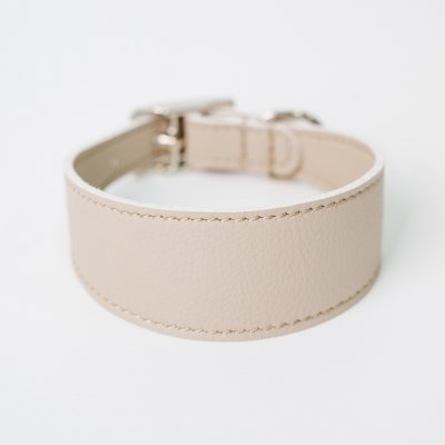 Аркон Ошейник-селедка для собак Candy, S, обхват шеи 28-33,5 см, бежевый