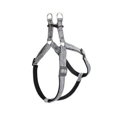 Шлейка для собак FERPLAST Greener Soft P L эконейлон, с мягкой подкладкой, серая