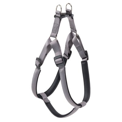 Шлейка для собак FERPLAST Daytona XL с мягкой подкладкой, тёмно-серая