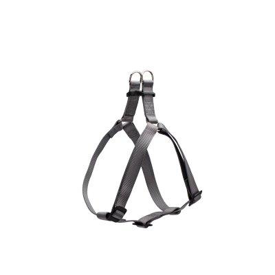 Шлейка для собак FERPLAST Easy L регулируемая и легко одеваемая, тёмно-серая