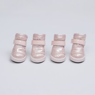 Petmax Ботинки-дутики для собак, 1, розовые