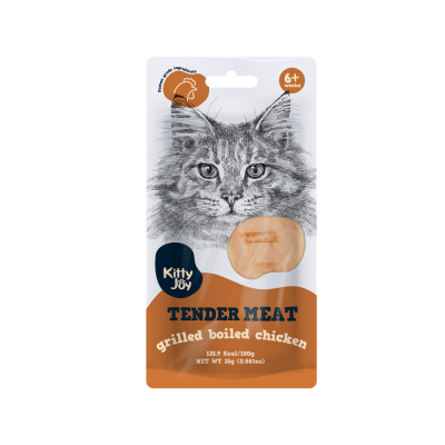 Лакомство для кошек KITTY JOY Нежная курица гриль 25г