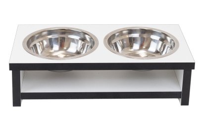 Миски Yami Yami миски Миска "Ранго" двойная 2*0,35л, белая (1.15 кг)