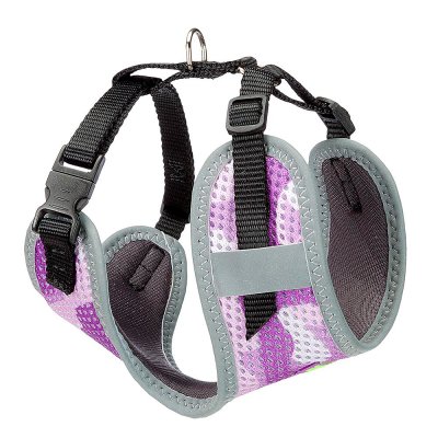 Шлейка для собак FERPLAST Nikita Fashion XS из дышащего нейлона, фиолет., A: 19-26см B: 28-40см 10мм