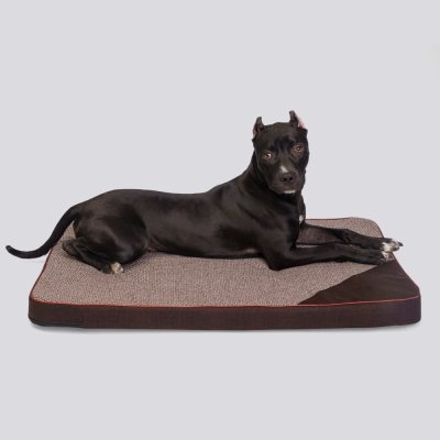 RURRI Матрас для крупных кошек и собак средних и больших размеров Брауни, 100х70 см, коричневый