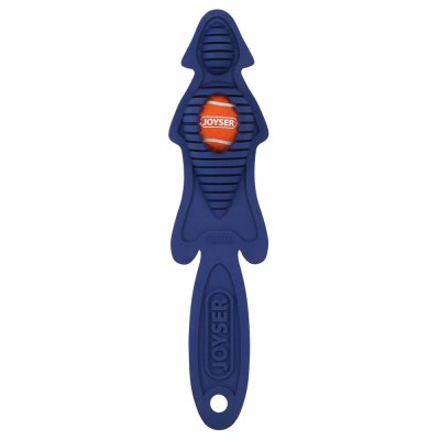Игрушка для собак JOYSER Slimmy Большая шкура лисы из резины c мячом-пищалкой M/L синяя, 45см