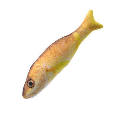 Pet hobby Игрушка для кошек Рыба Школьный хулиган с валерианой и кошачьей мятой, 19,5 см