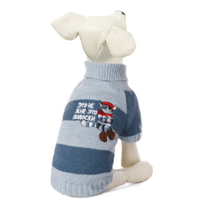Triol Свитер для кошек и собак Матроскин Союзмультфильм, M, серо-голубой